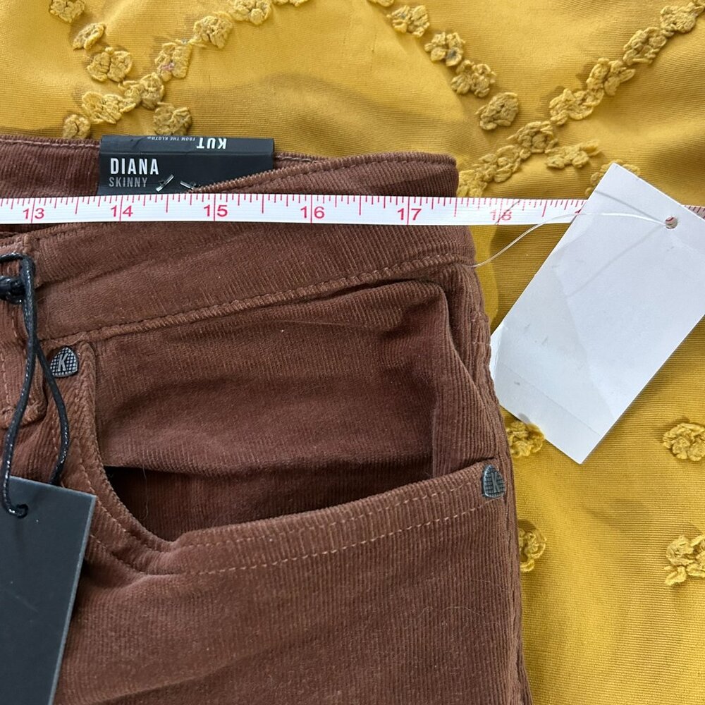 NWT Kut from the Kloth Diana Corduroy Pants - Picture 8 of 8